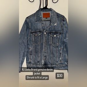 Lucky brand denim jacket